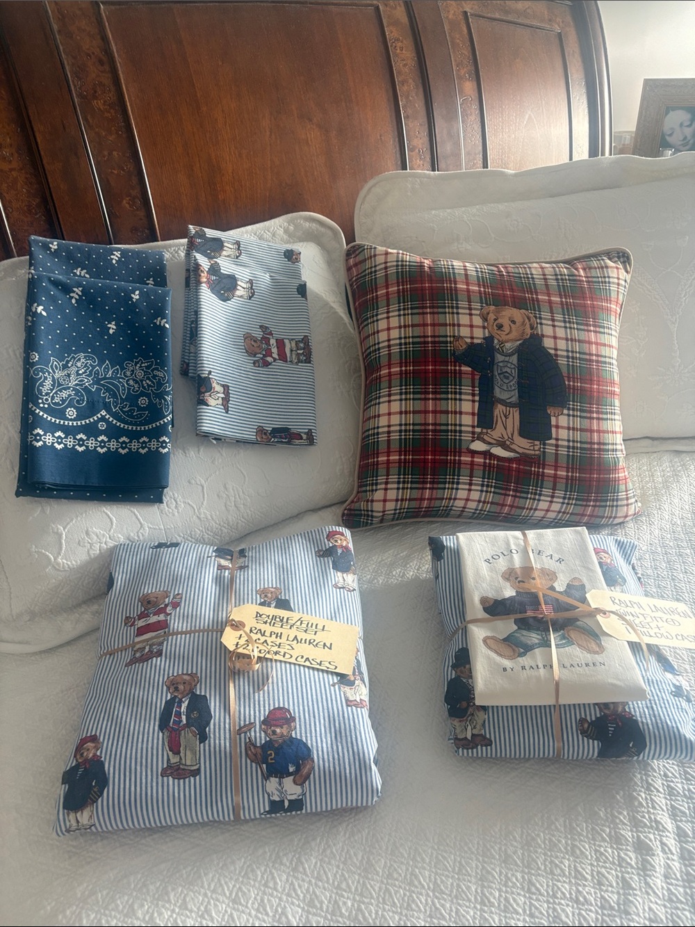 RALPH LAUREN “BEAR THEME” BEDDING